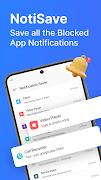 1 Schermata Notification Manager: Notisave