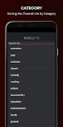 1 Schermata WorldTV Client