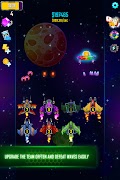 4 Schermata Idle Space Defenders