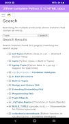 Python 3.10.0 docs ภาพหน้าจอ 1
