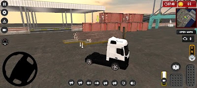 Truck Simulator Heavy Work पोस्टर