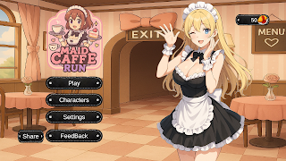 Maid Caffe Run Screenshot 2