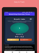 Breathing Exercise Timer اسکرین شاٹ 4