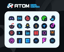 Atom IconPack capture d'écran 6