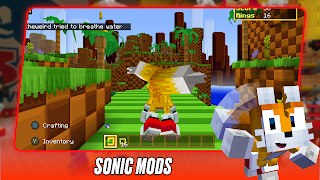 Super Sonic Mod Minecraft 2025 syot layar 1