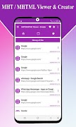 MHT/MHTML Viewer ảnh chụp màn hình 2