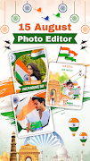 15 August Photo Frames- Editor Ekran Görüntüsü 1