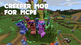 برنامه‌نما Creepers Mod for MCPE عکس از صفحه