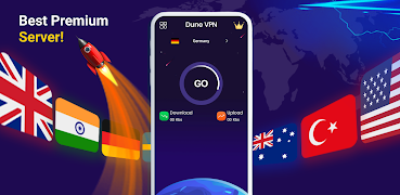 Dune VPN – Fast Secure VPN screenshot 1