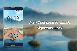 Signature Lock Screen ảnh chụp màn hình 5