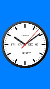 Analog Clock Widget-7 تصوير الشاشة 1