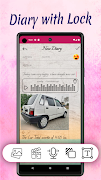Diary with Lock: Diary Journal اسکرین شاٹ 2