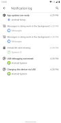 Notification Log Shortcut poster