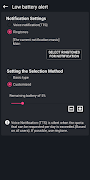 Battery charge notification screenshot 5
