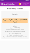 Physics Formulas captura de pantalla 5