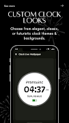 برنامه‌نما Clock Live Wallpaper عکس از صفحه