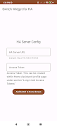 Switch Widget for HA screenshot 1