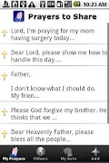 Prayers to Share Plakat