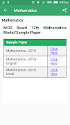 NIOS Board Sample Paper screenshot 3