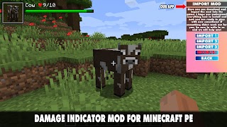 Damage Indicator Mod Minecraft captura de pantalla 4