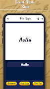Script Fonts Style تصوير الشاشة 2