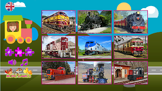 Quebra-cabeças de trem imagem de tela 2