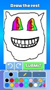 برنامه‌نما Draw the rest عکس از صفحه