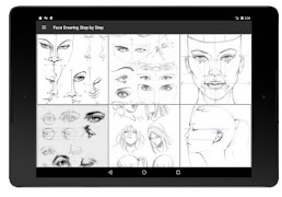 Menggambar Wajah Langkah demi  screenshot 5
