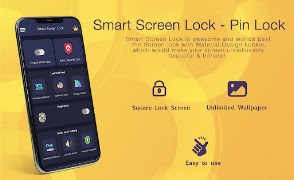 برنامه‌نما Smart Screen Lock - Pin Lock عکس از صفحه