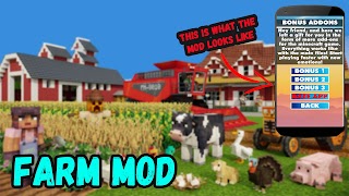 Farm Mod For Minecraft PE اسکرین شاٹ 6
