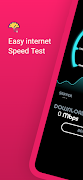 Easy internet speed test screenshot 1