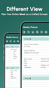 Weekly Planner captura de pantalla 4
