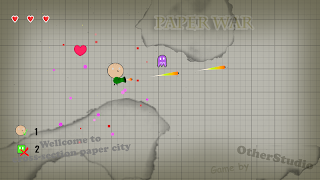 Paper War imagem de tela 2