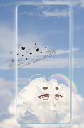Poster cute cloud walpaper