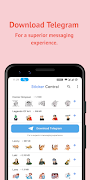 برنامه‌نما Sticker Central عکس از صفحه