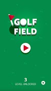 Golf Field Plakat
