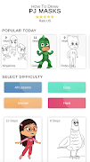 برنامه‌نما How to draw PJ Characters عکس از صفحه