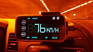 Eenvoudige Snelheidsmeter HUD-poster