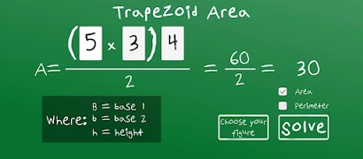 Shape Area Calculator screenshot 1