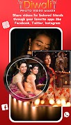 Diwali Video Maker تصوير الشاشة 6