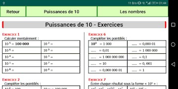 Maths Seconde ảnh chụp màn hình 5