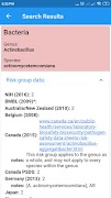 Risk Group Database Screenshot 1