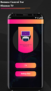 Remote Controller For Hisense TV ポスター