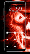 Skull Pattern Lock Screen screenshot 2