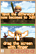 Spot the difference 3D Affiche