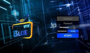 Blue IPTV poster