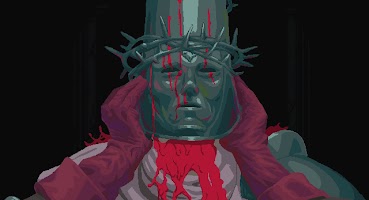 Blasphemous mobile plakat