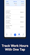Clock In And Out Hours Tracker syot layar 5