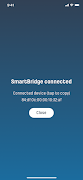 2 Schermata SmartBridge Connect