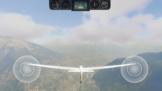 Glider Realistic Plane Fly 2 screenshot 4
